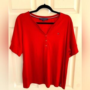 EUC Tommy Hilfiger Red Shirt